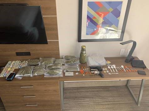 Hotel Room Drug Bust